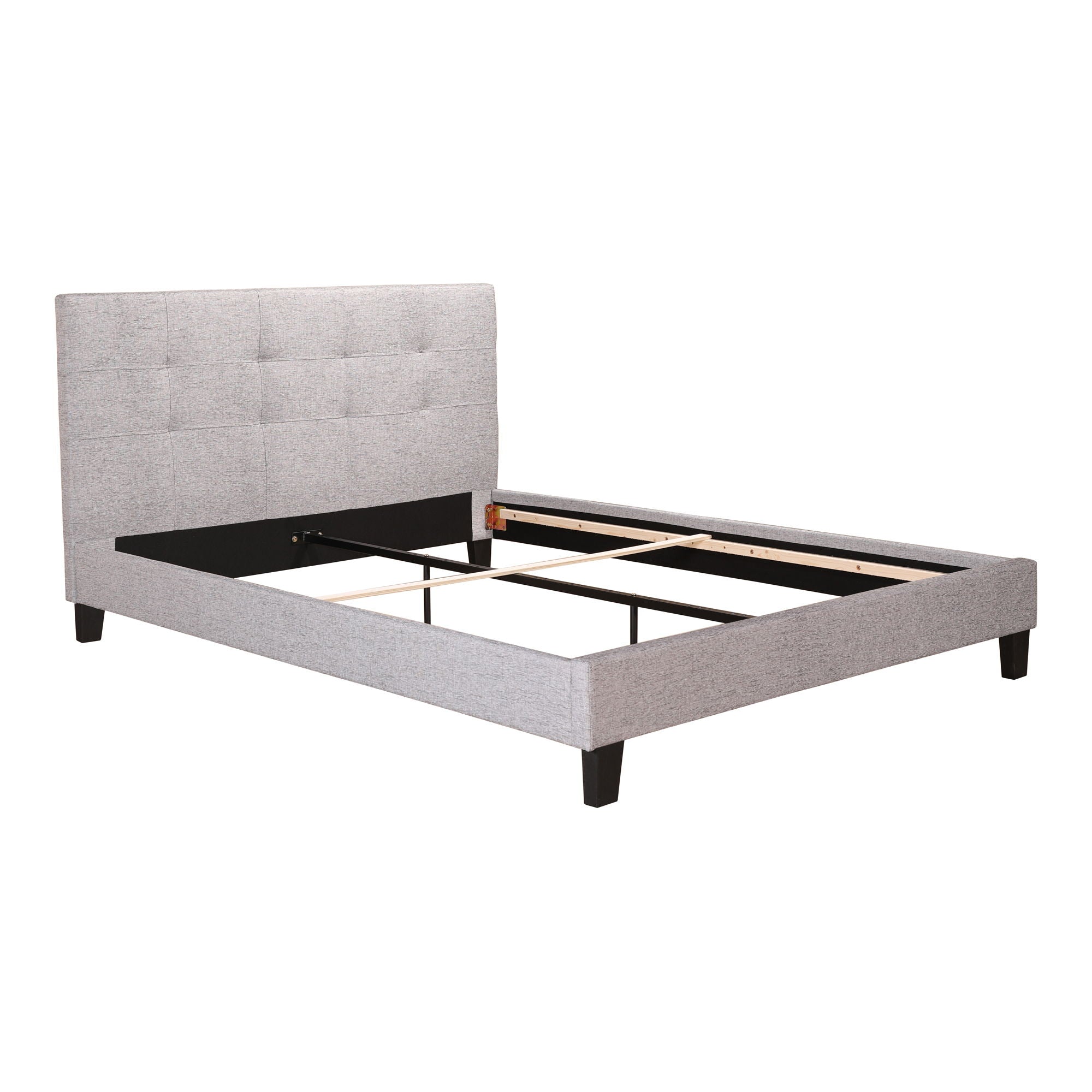 Eliza - King Bed Upholstery - Gray