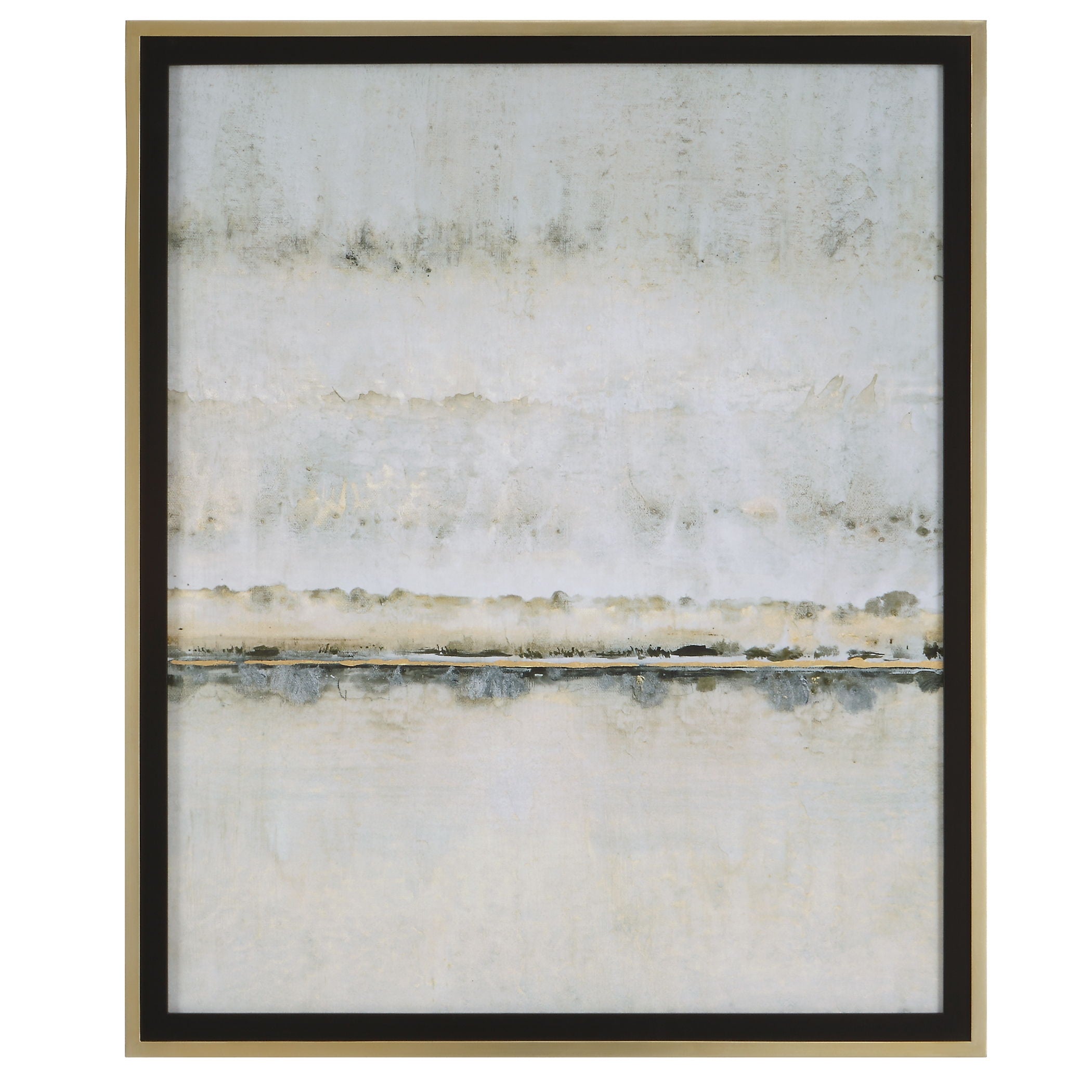 Gilded Horizon - Framed Print