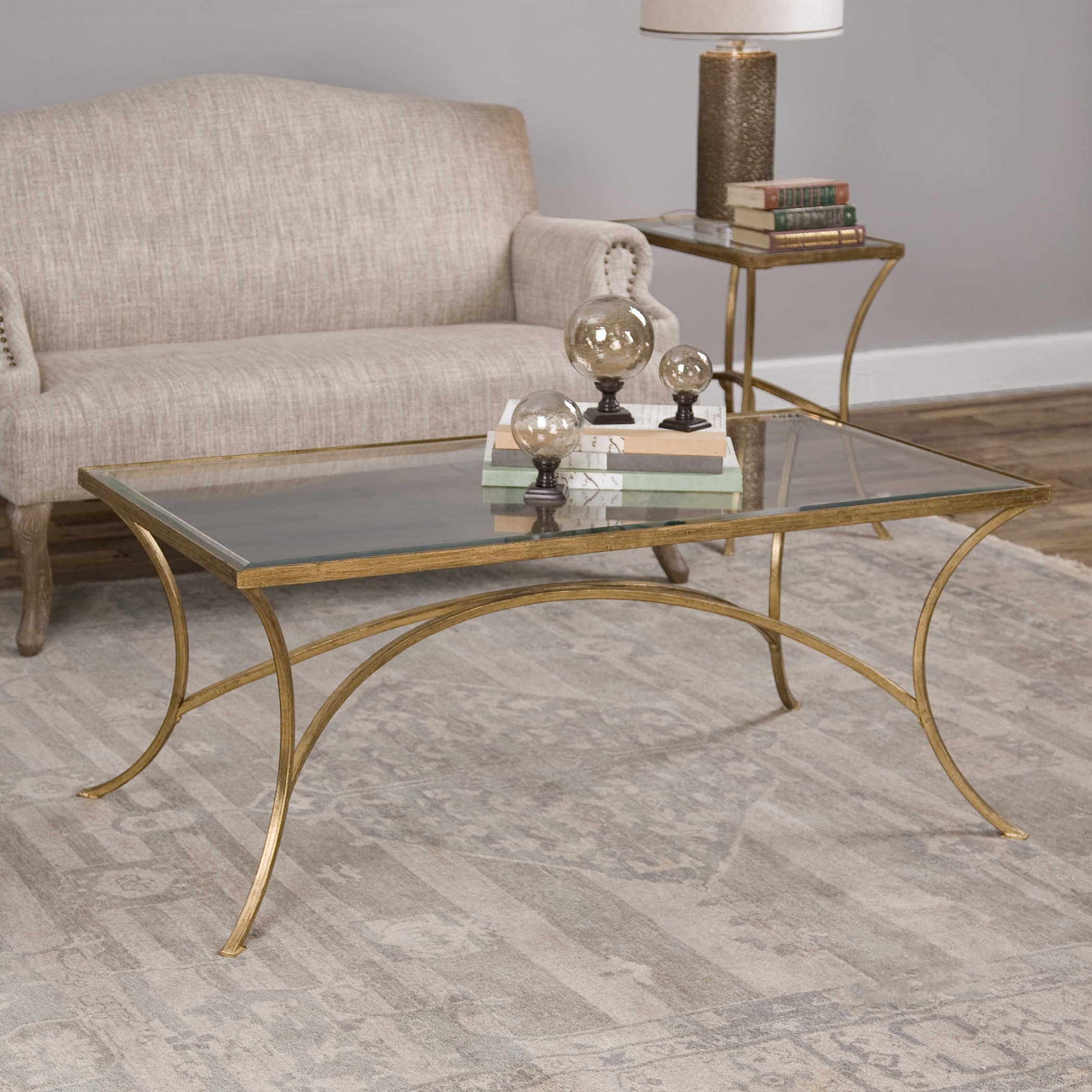 Alayna Coffee Table Gold