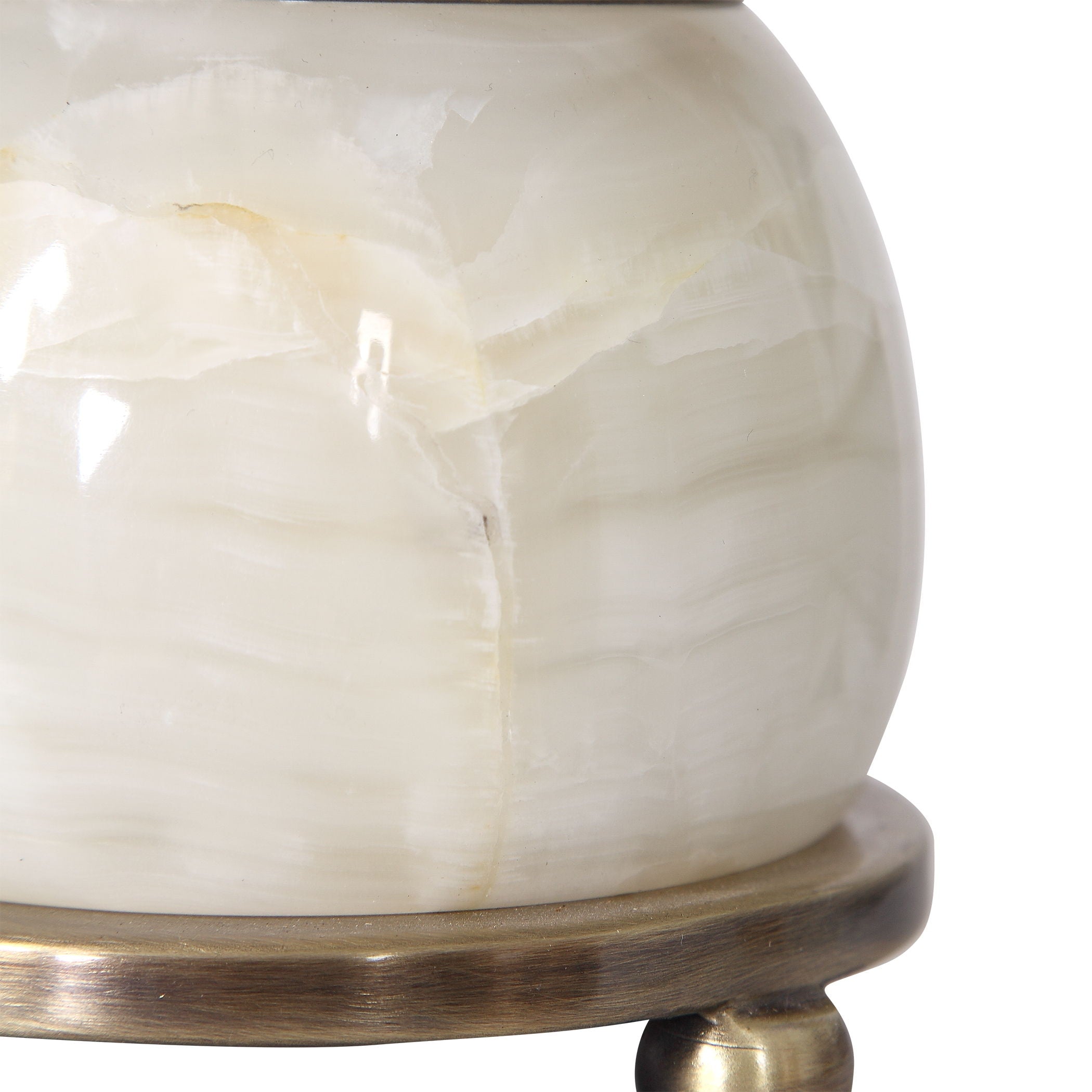Minette - Mid-Century Buffet Lamp - White