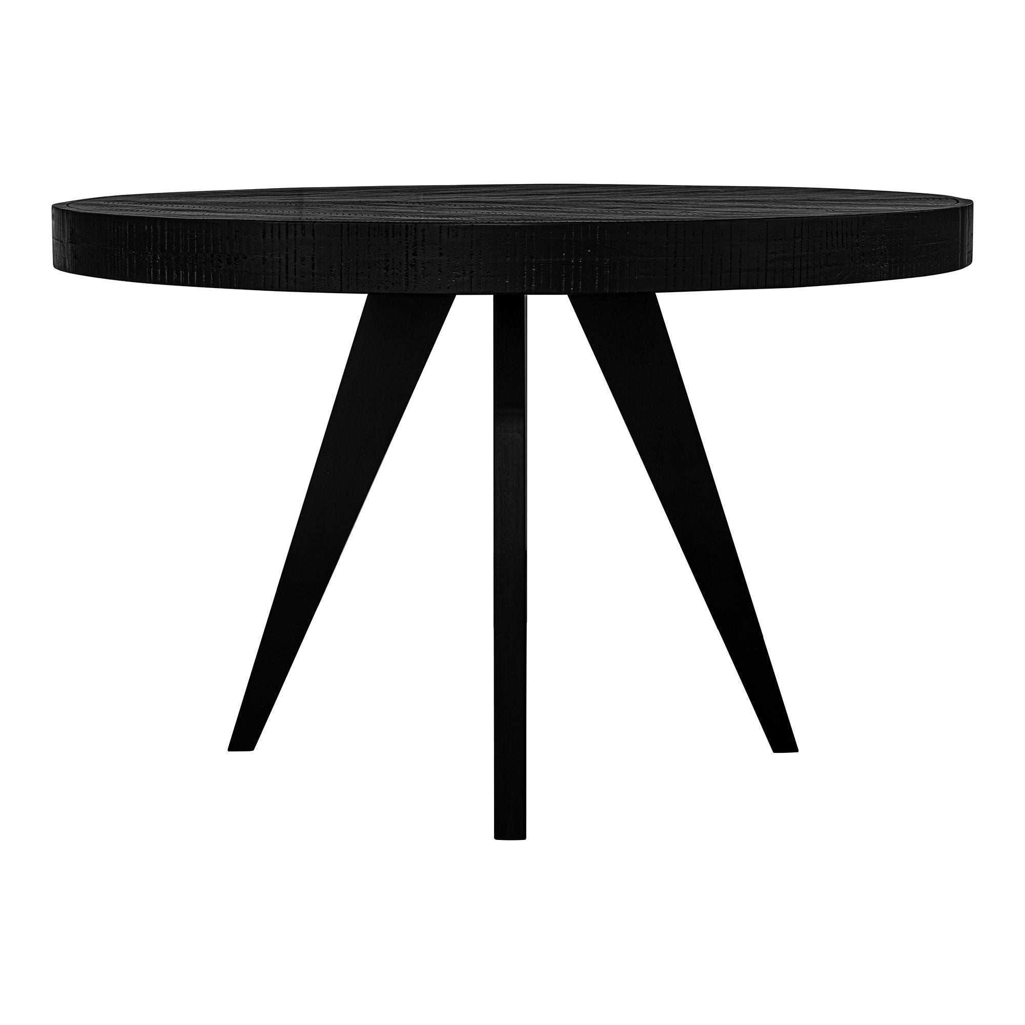 Parq - Round Dining Table - Black