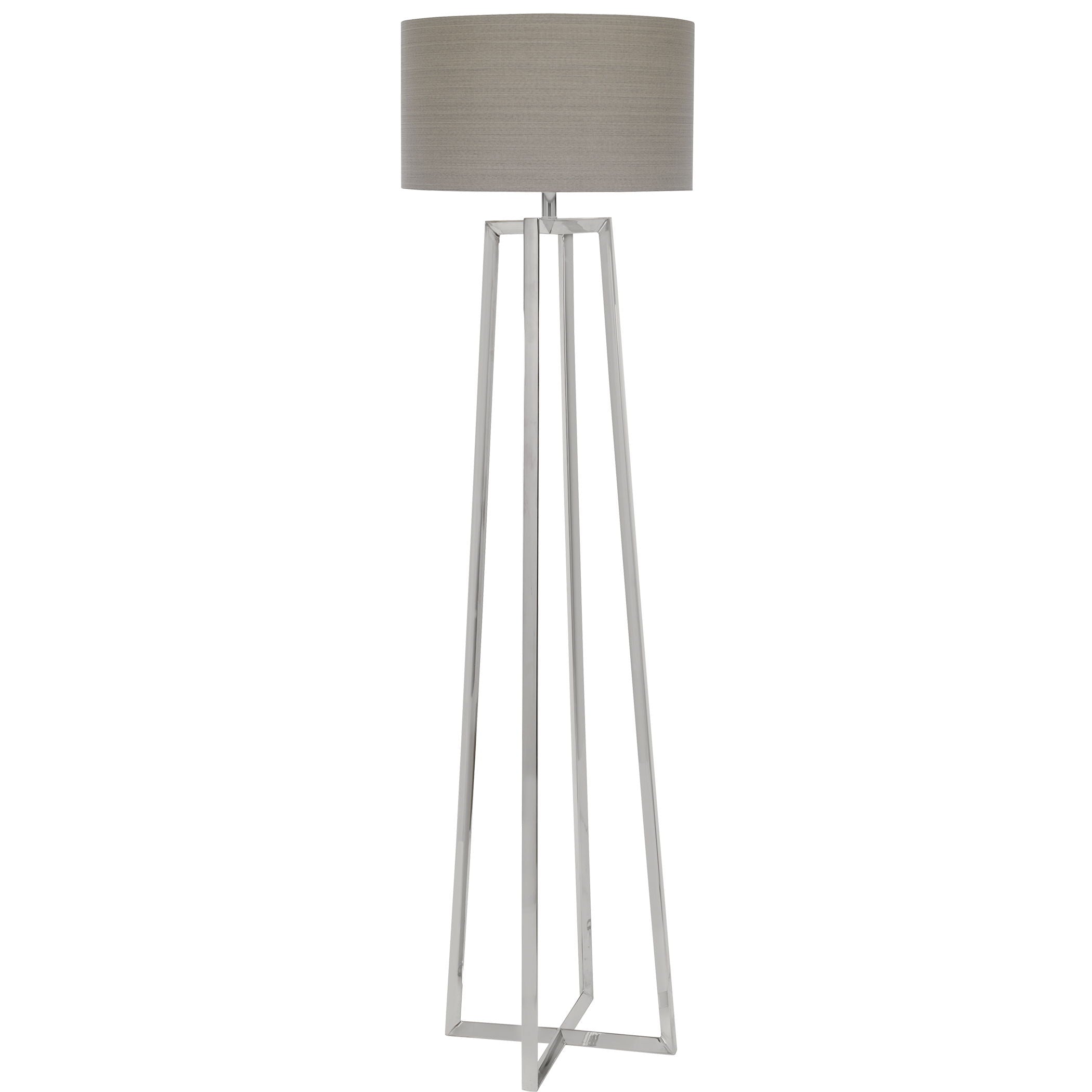 Keokee - Floor Lamp - Polished Nickel