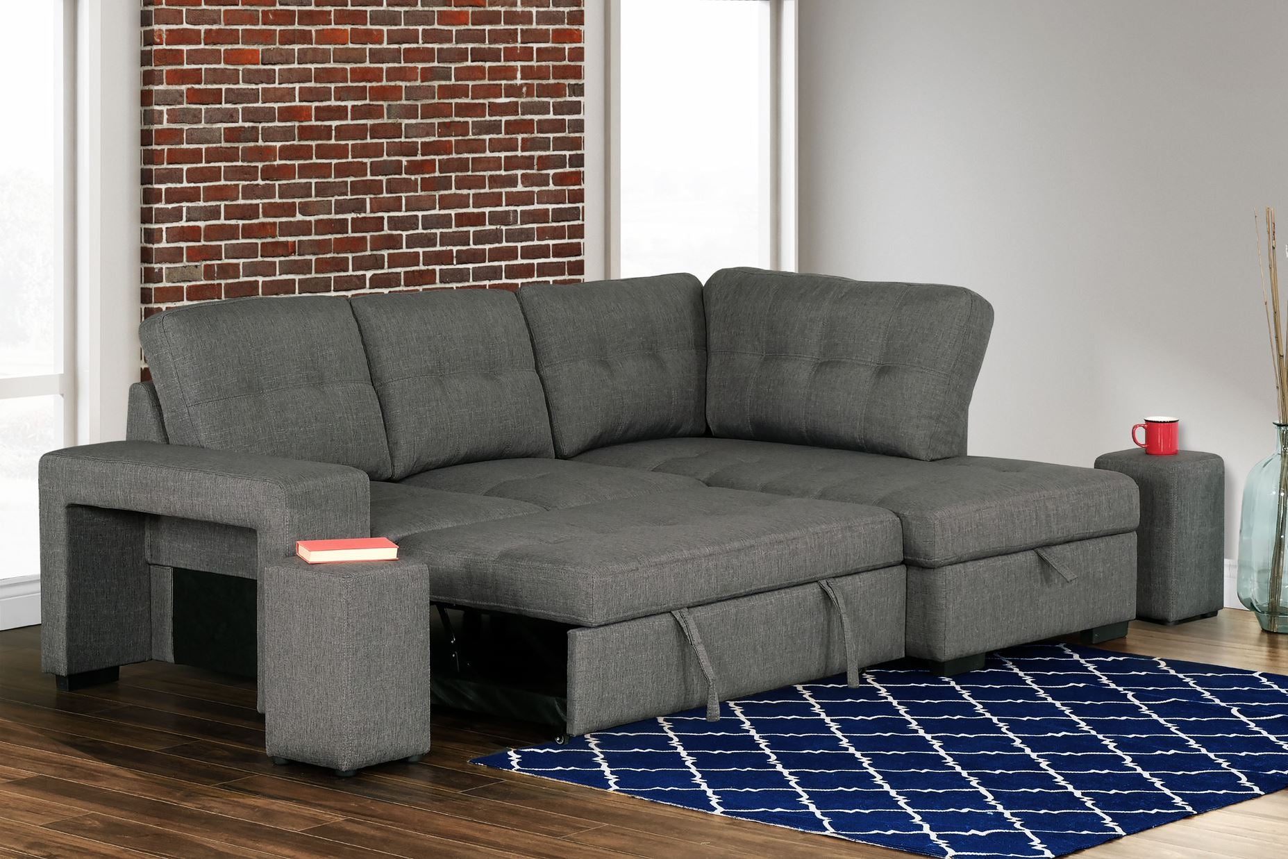 Sectional with Pullout Sleeper