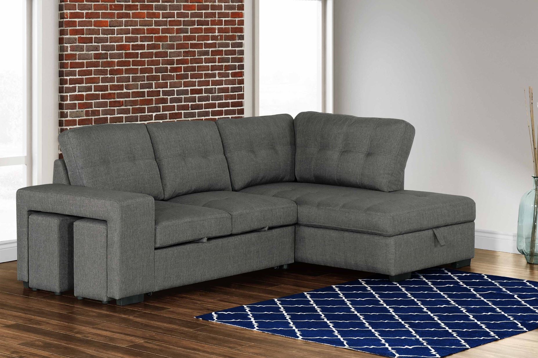 Sectional with Pullout Sleeper