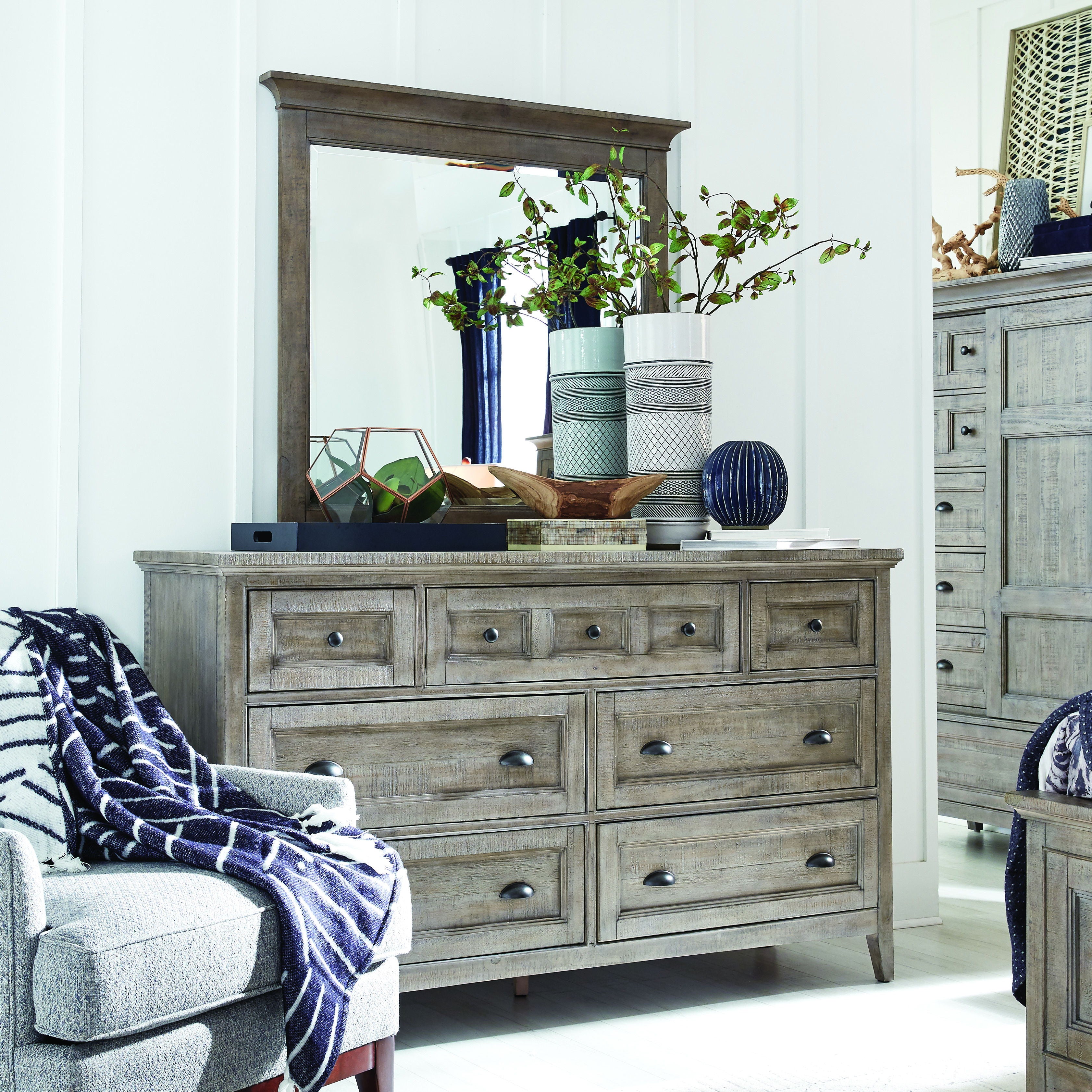 Paxton Place - Wood Drawer Dresser - Dove Tail Grey