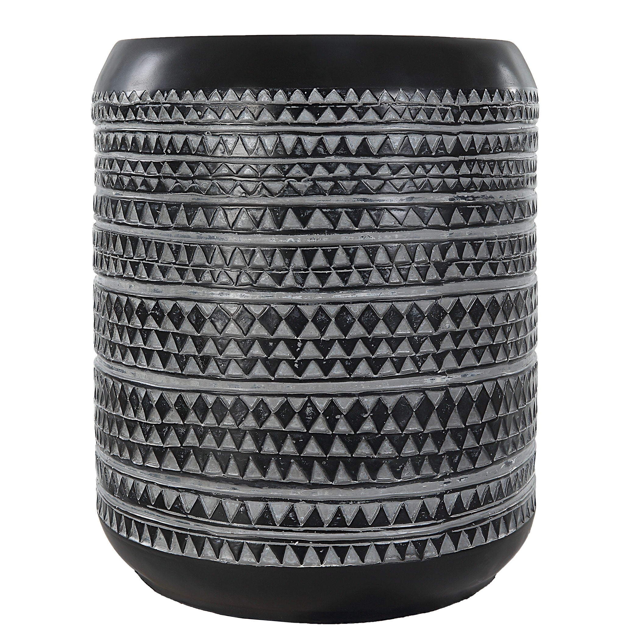 Cutting Edge - Tribal Accent Table - Black