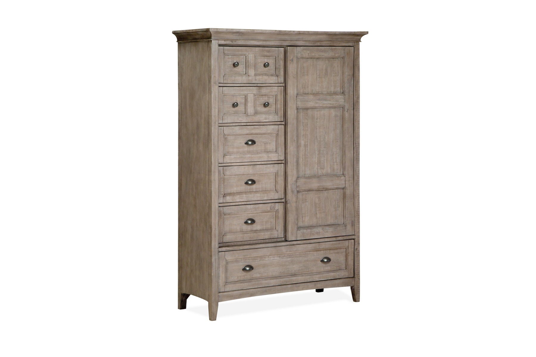 Paxton Place - Wood Door Chest - Dove Tail Grey