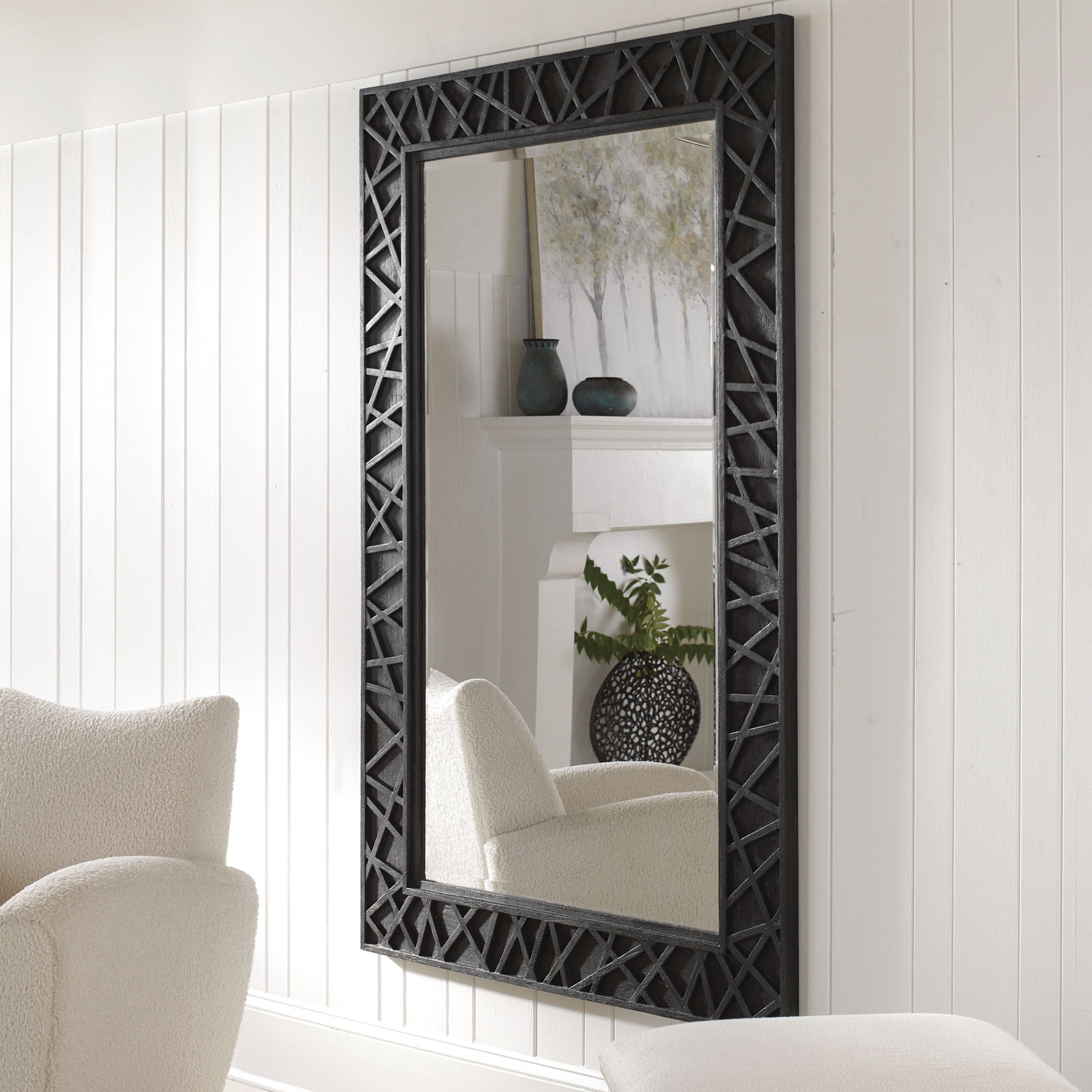 Everest - Mirror - Satin Black