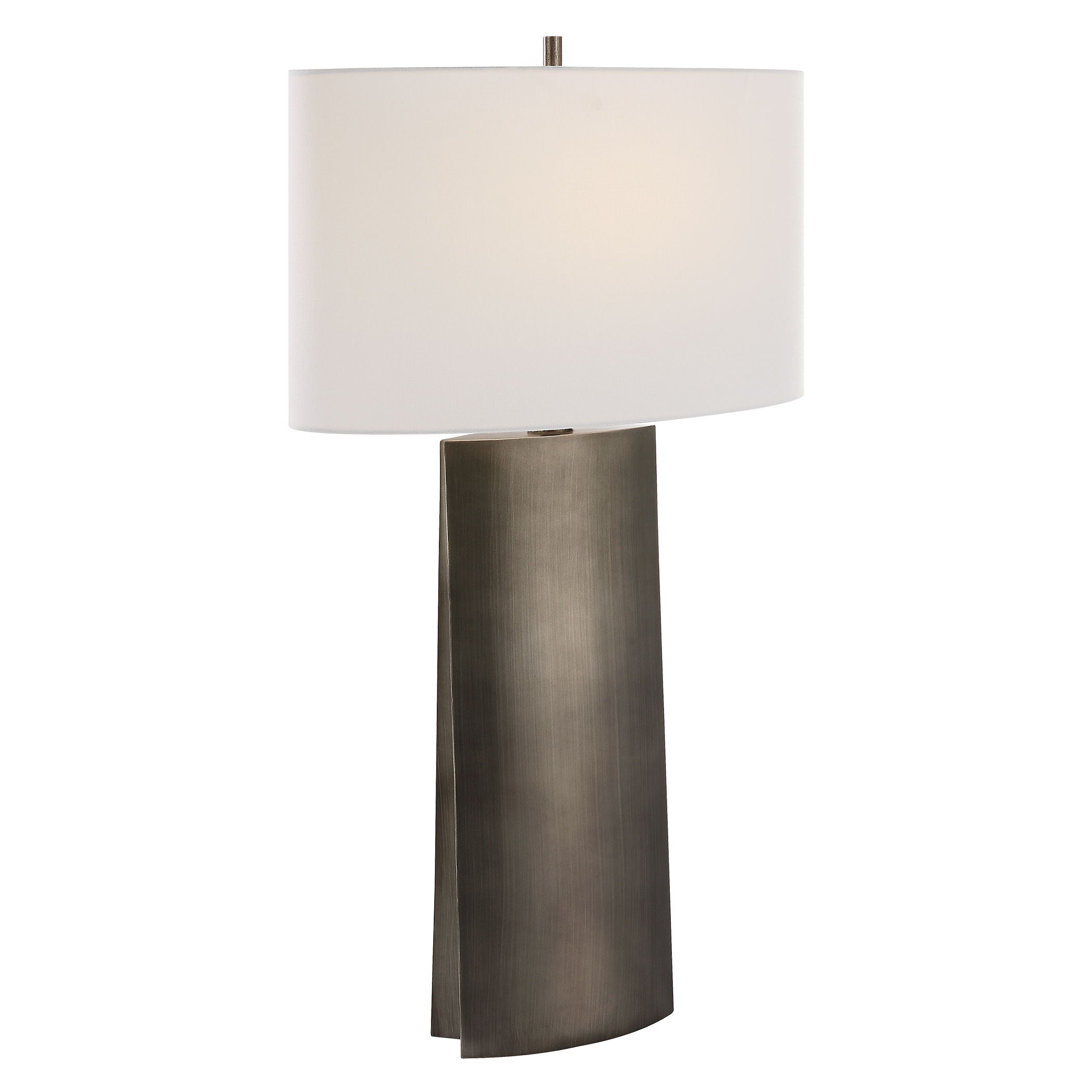 Dark gray best sale table lamp