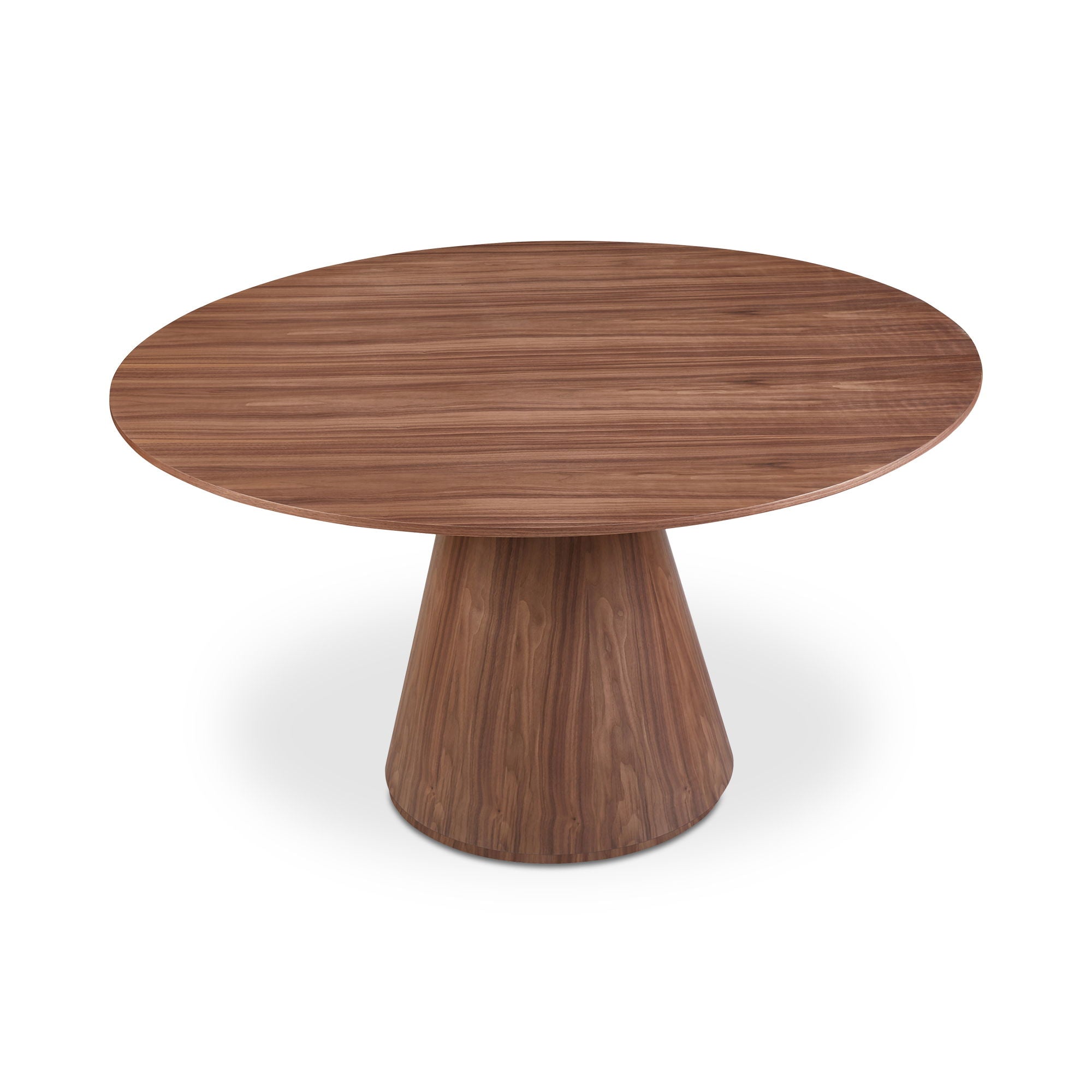 Otago - Round 54" Dining Table - Natural Walnut