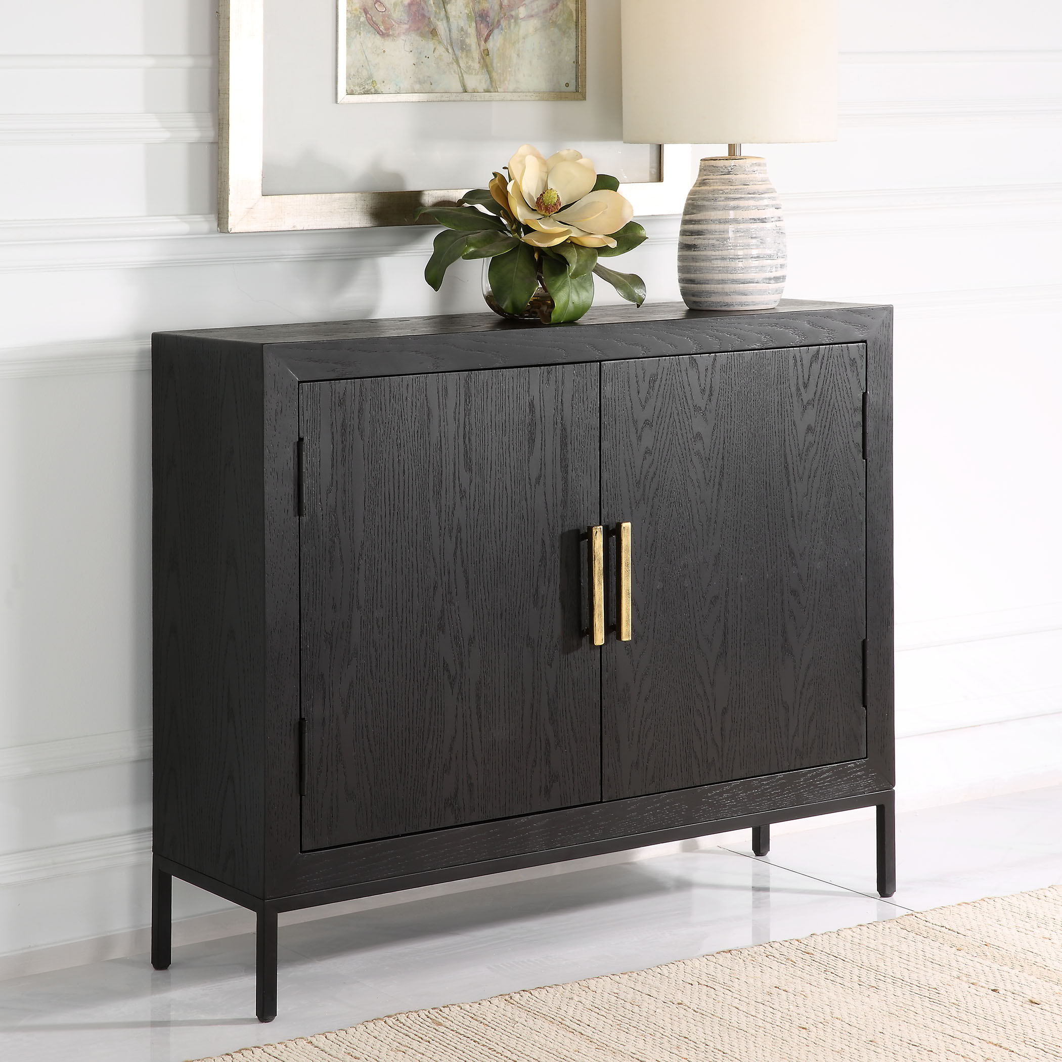 Front Range - Dark Oak 2 Door Cabinet