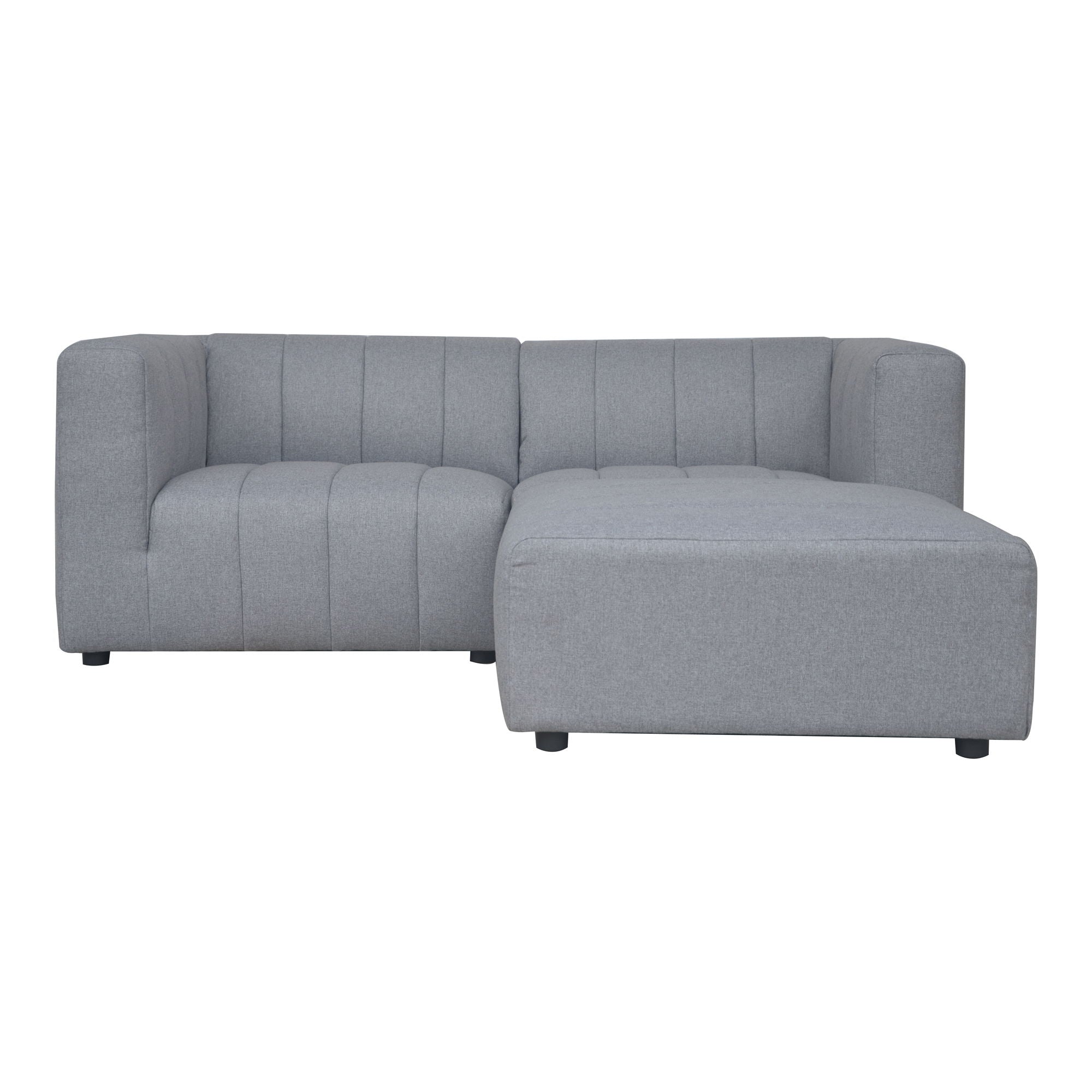 Lyric - Nook Modular Sectional Grey - Dark Gray