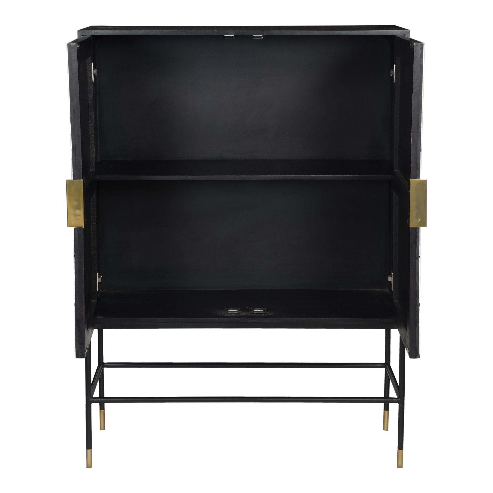 Shaws - Cabinet - Black