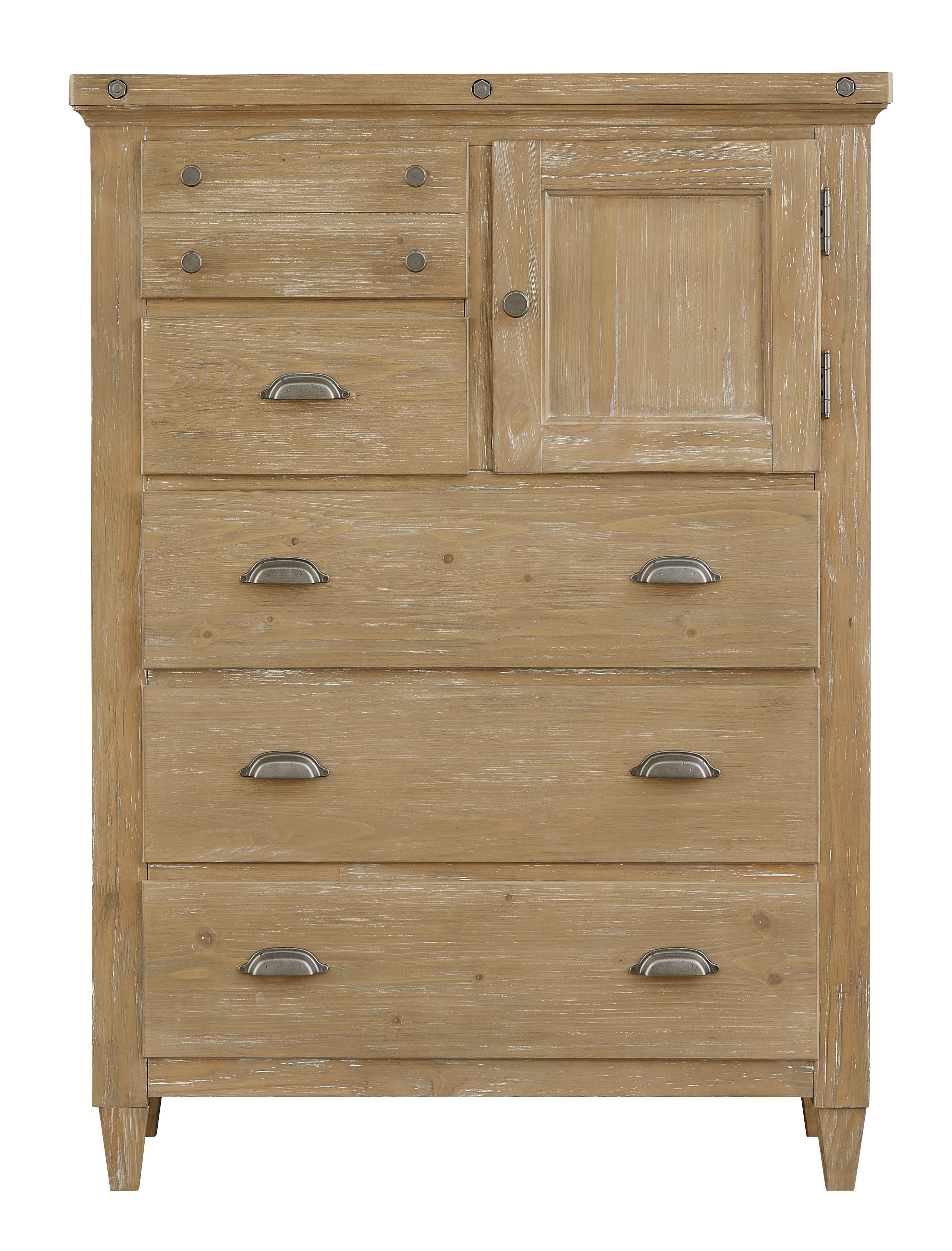 Lynnfield - Drawer Chest - Weathered Fawn