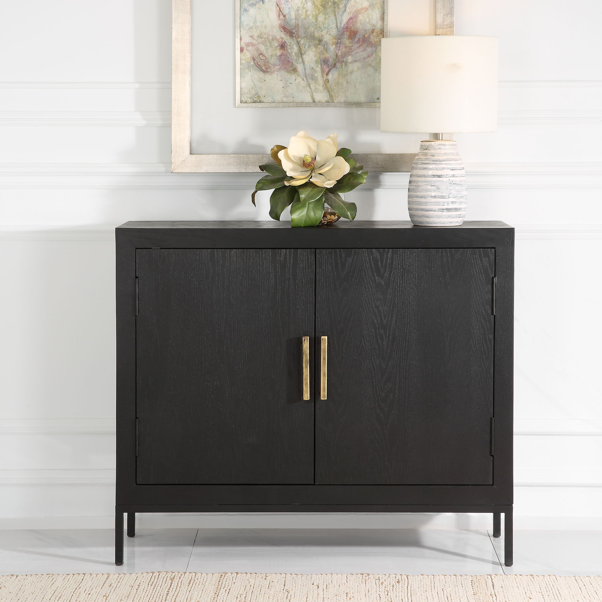 Front Range - Dark Oak 2 Door Cabinet