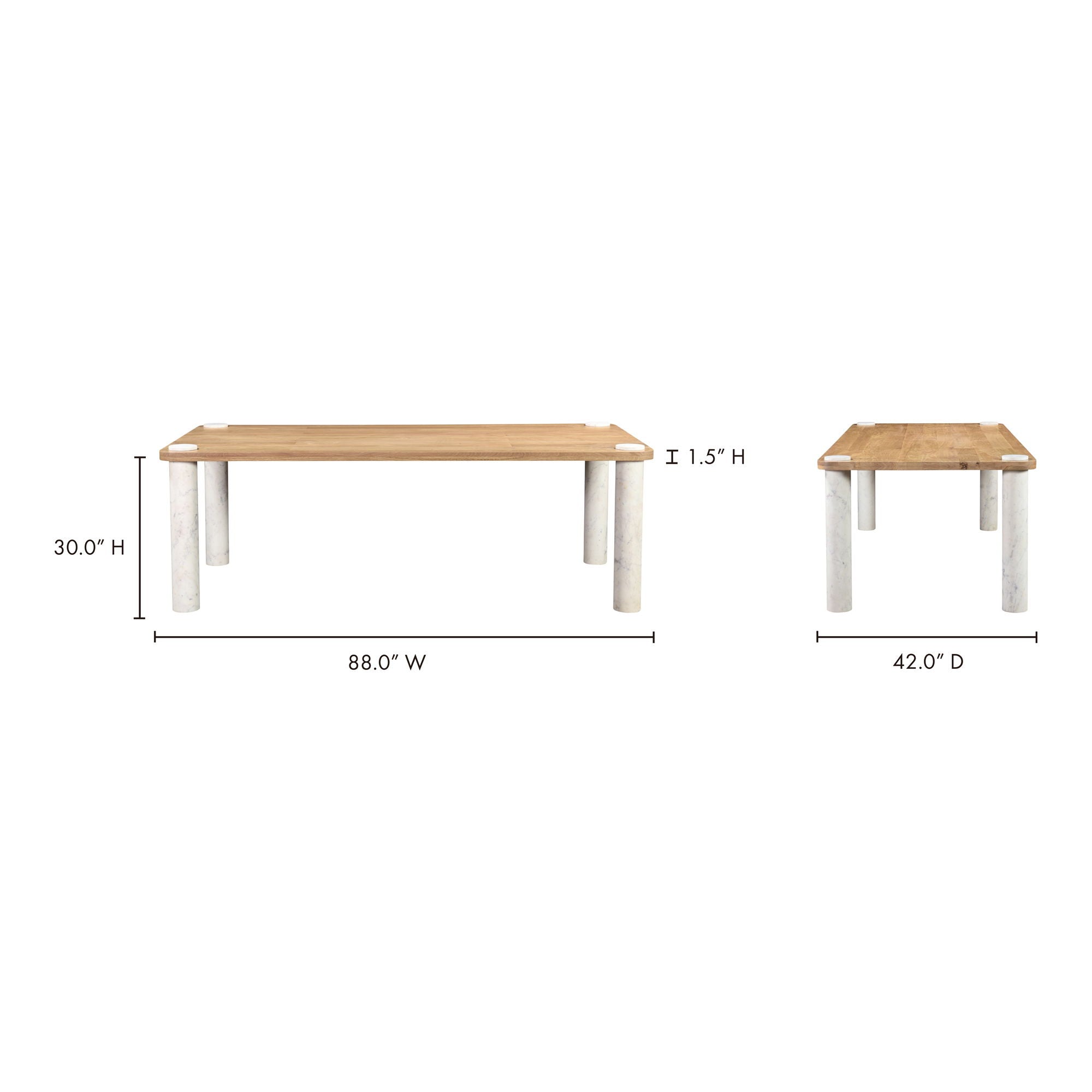 Century - Dining Table - Natural