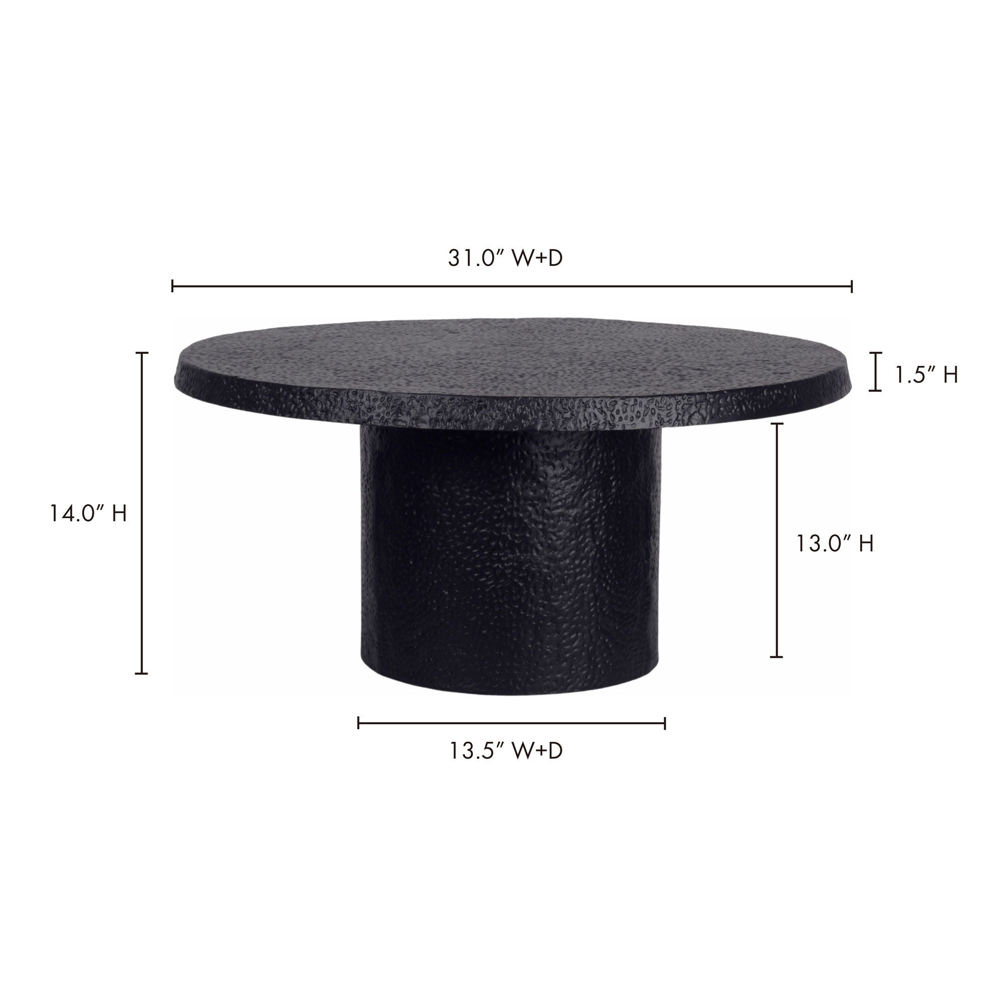 Aulo - Coffee Table - Black