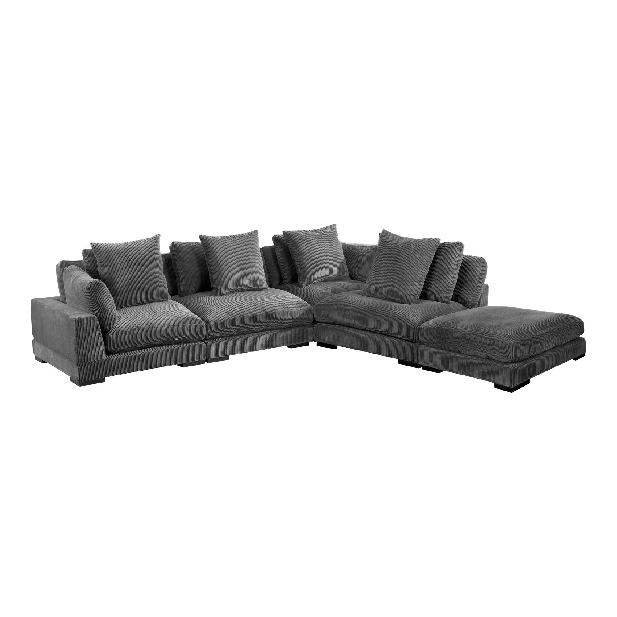 Tumble - Dream Modular Sectional - Charcoal