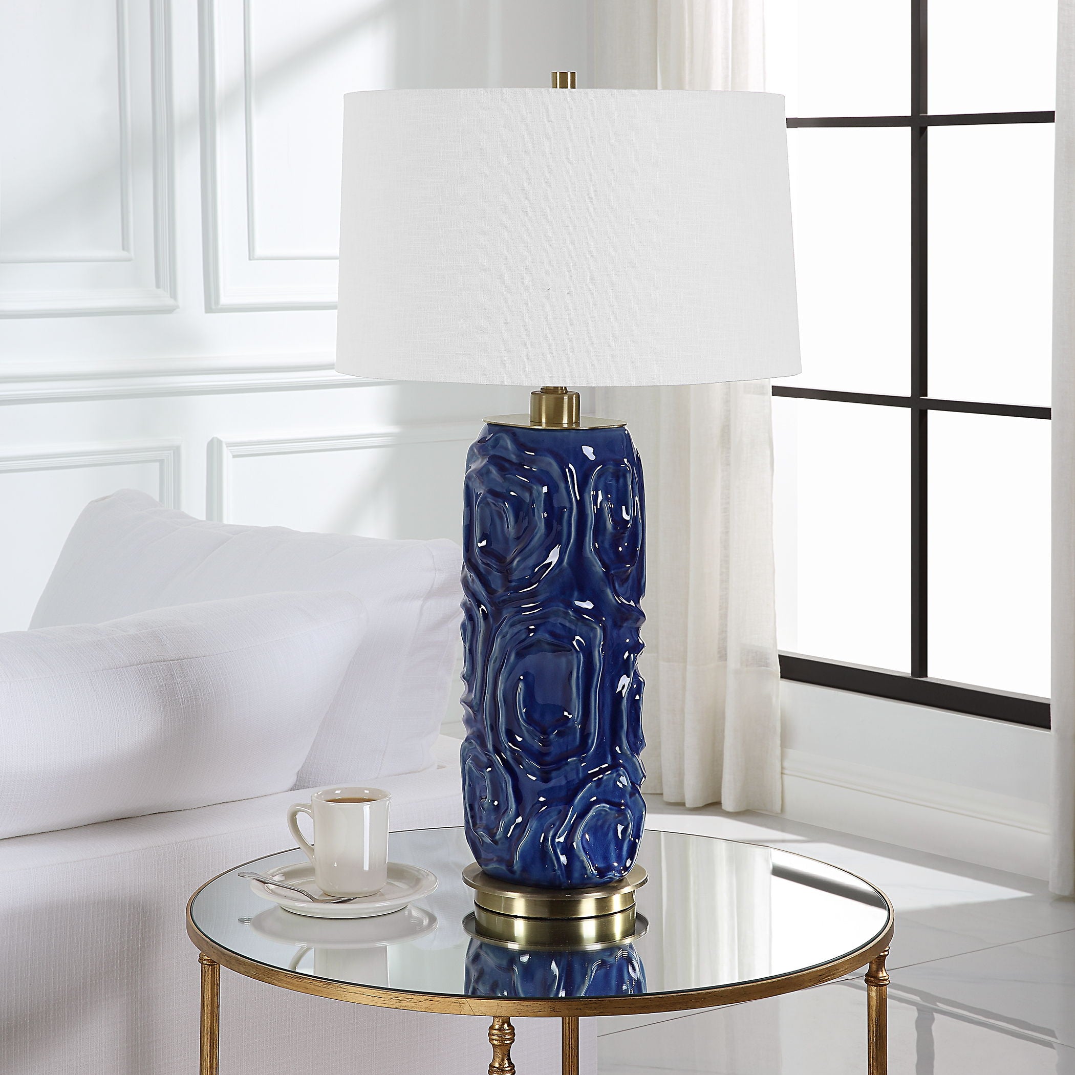 Zade - Table Lamp - Blue