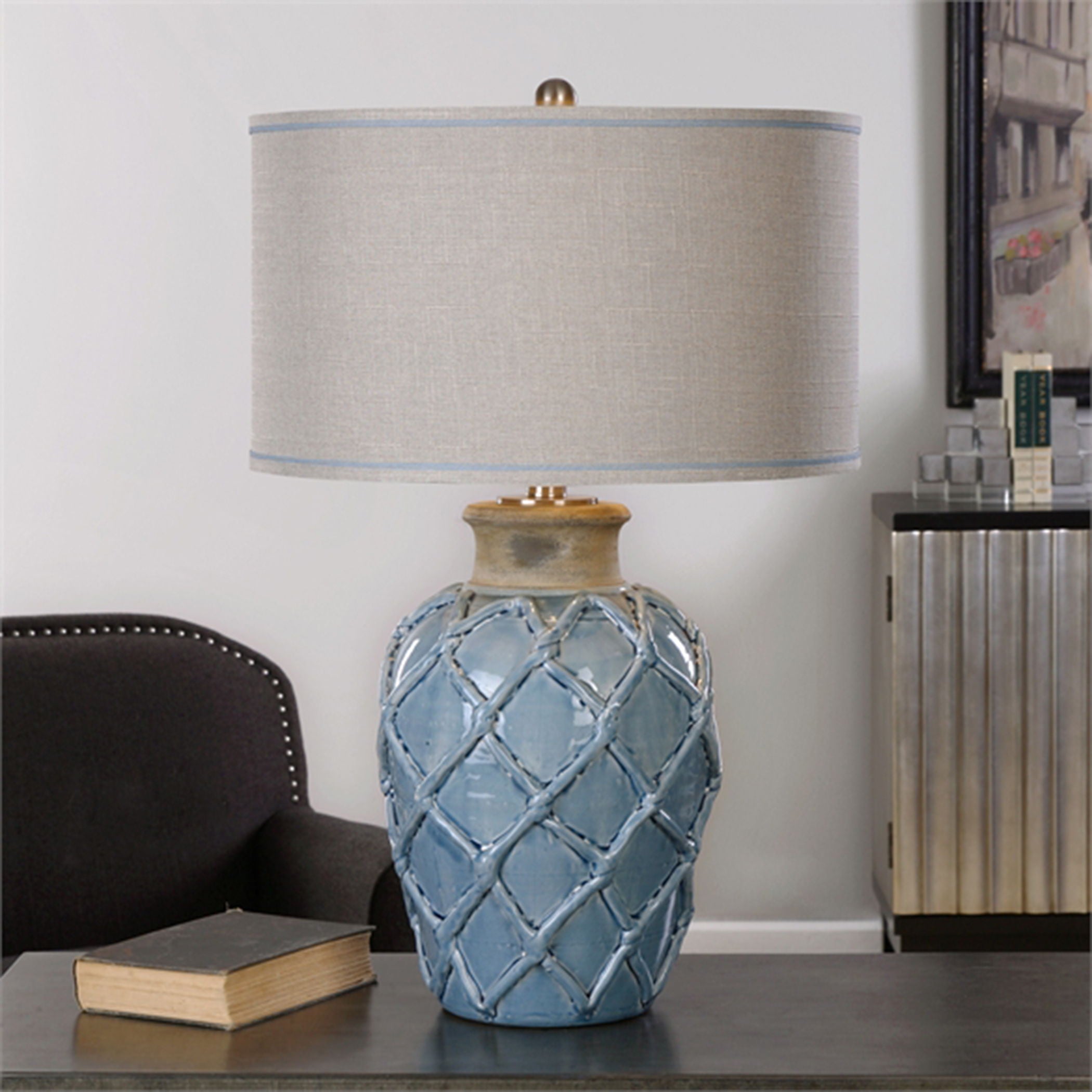 Parterre - Table Lamp - Pale Blue