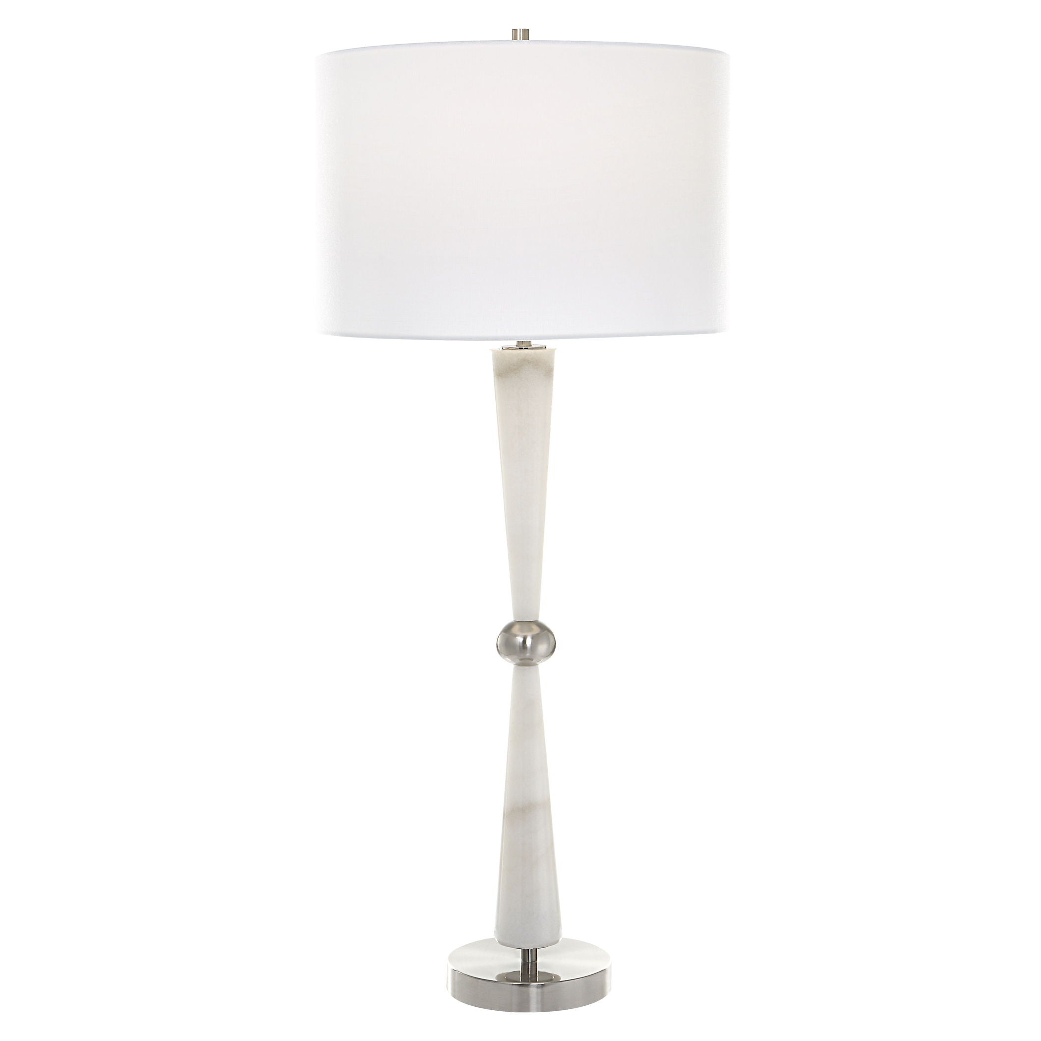 Hourglass - Table Lamp - White