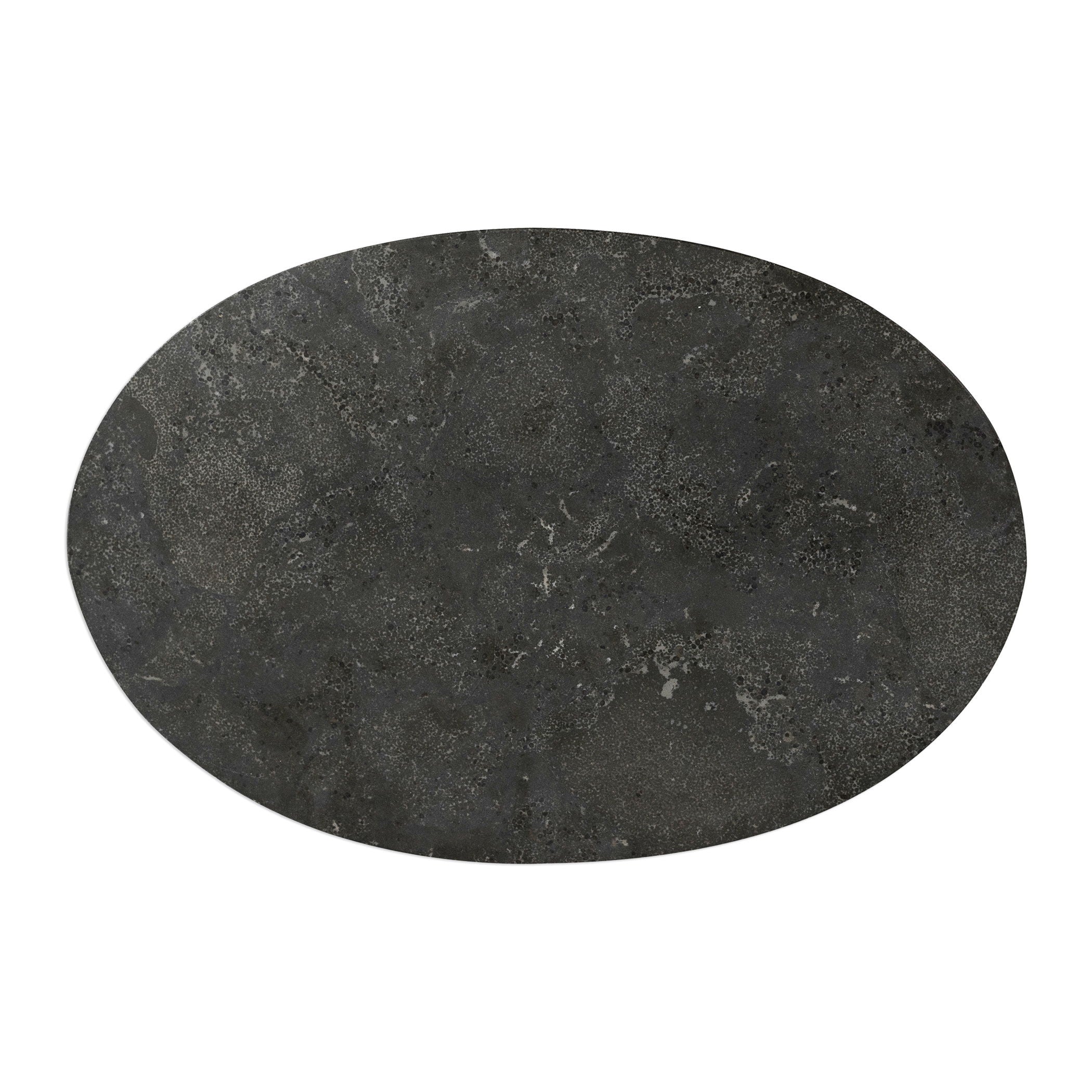 Jessenia - Stone Accent Table - Dark Gray