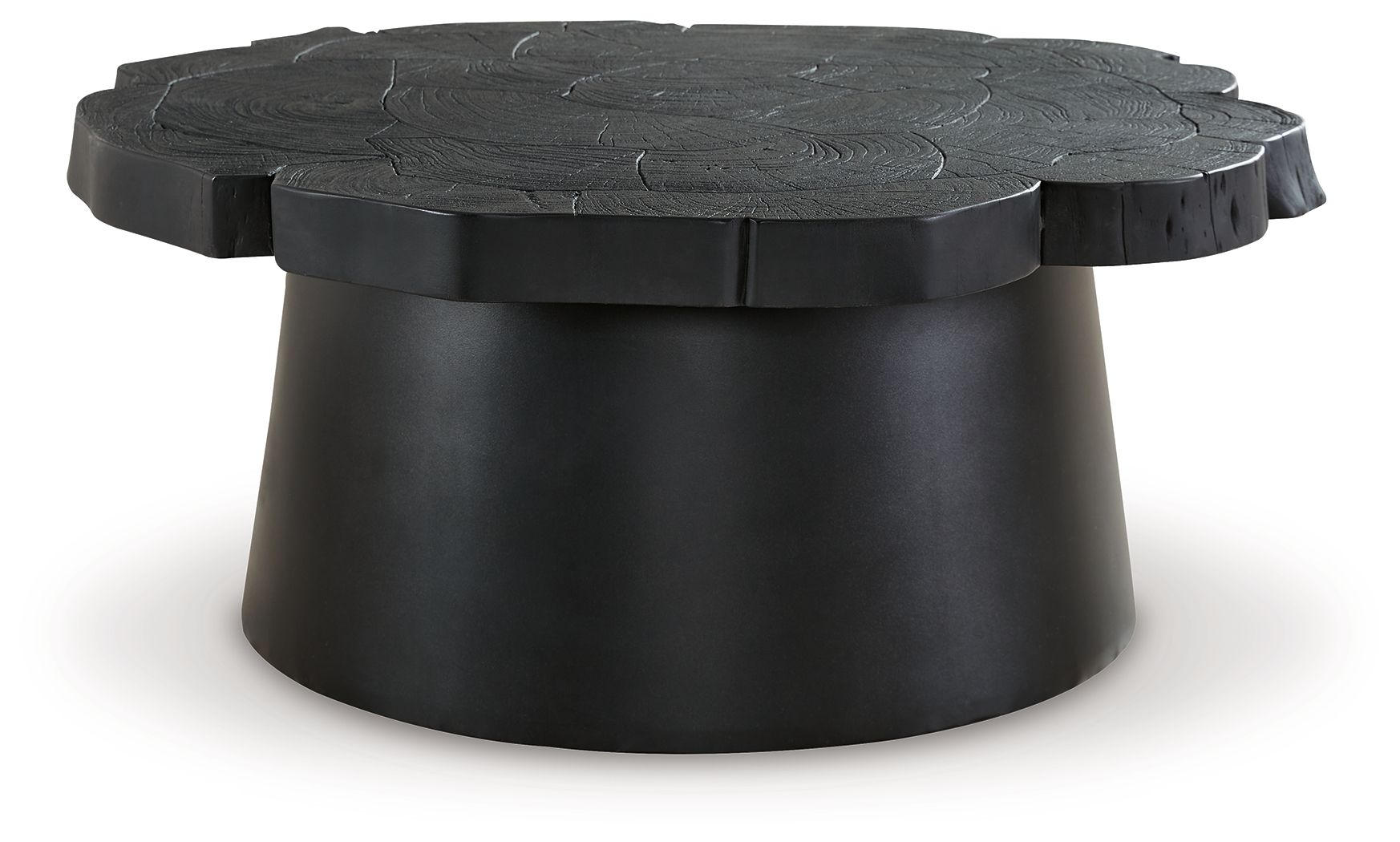 Wimbell - Black - Round Cocktail Table