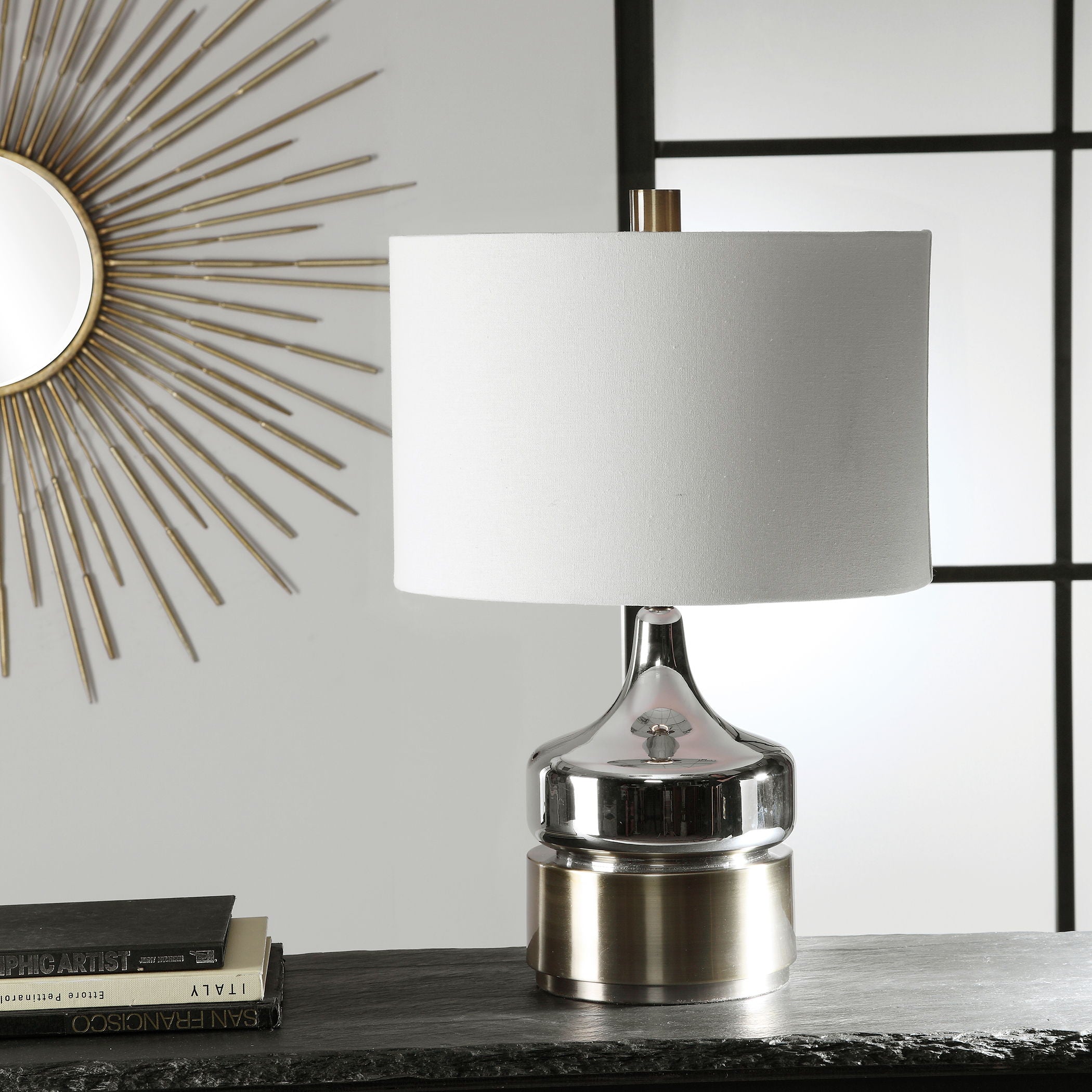 Como - Table Lamp - Chrome