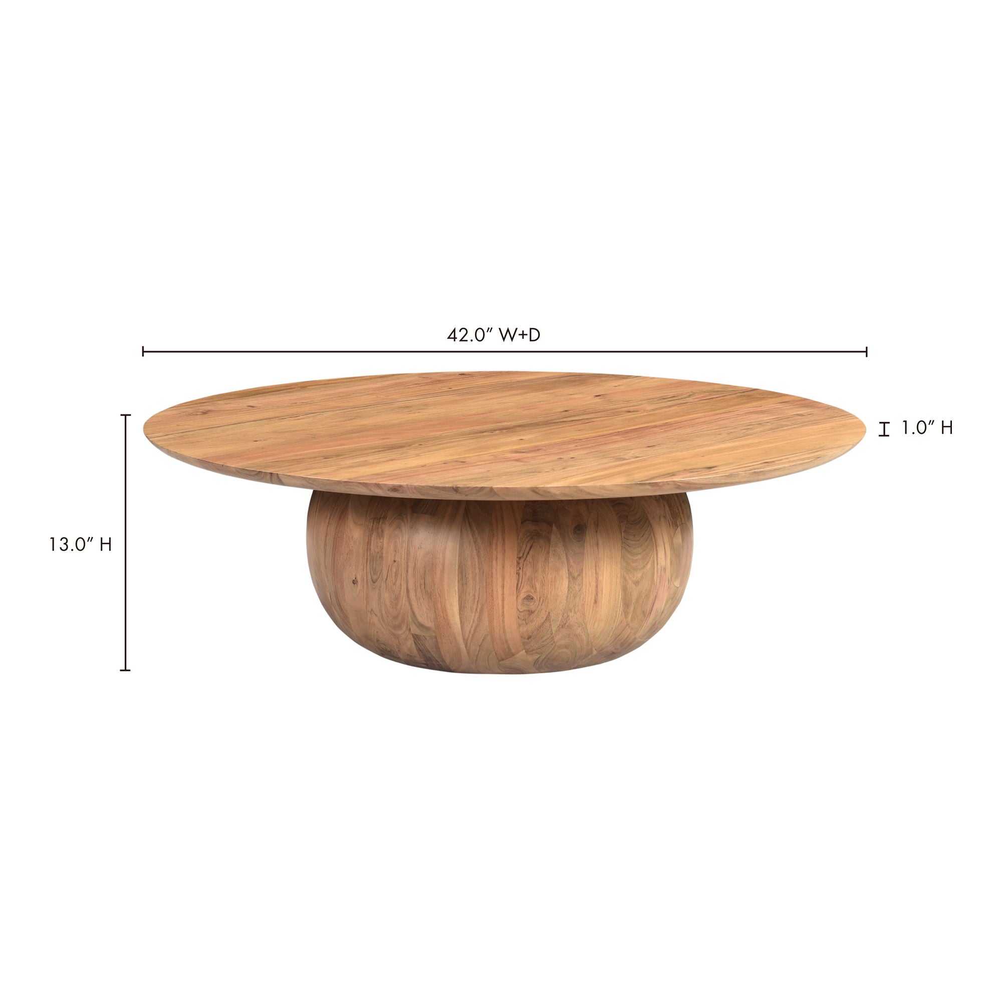 Bradbury - Coffee Table Large - Natural