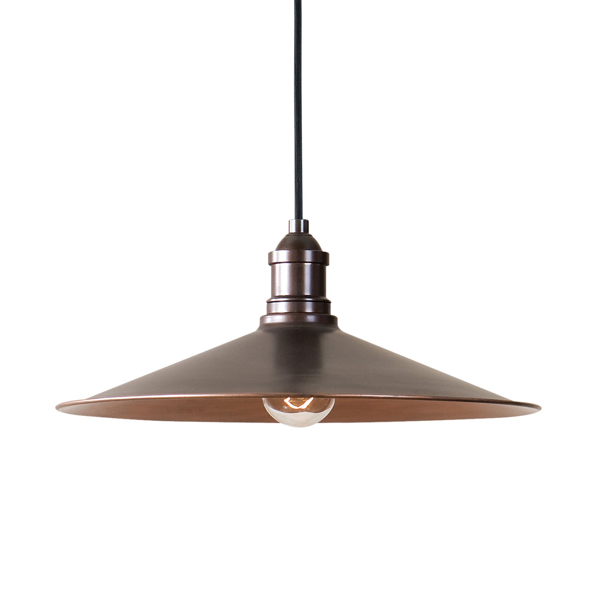 Barnstead - 1 Light Copper Pendant - Light Brown