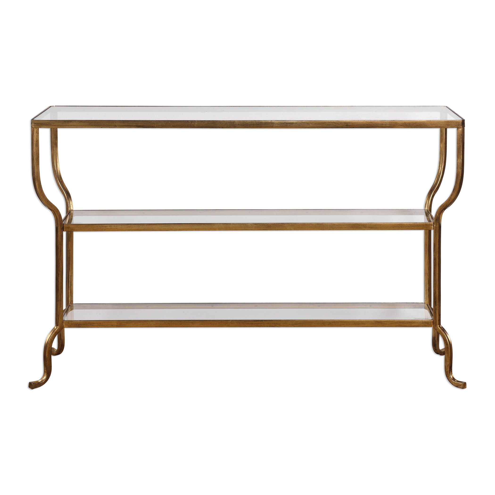 Deline - Console Table - Gold