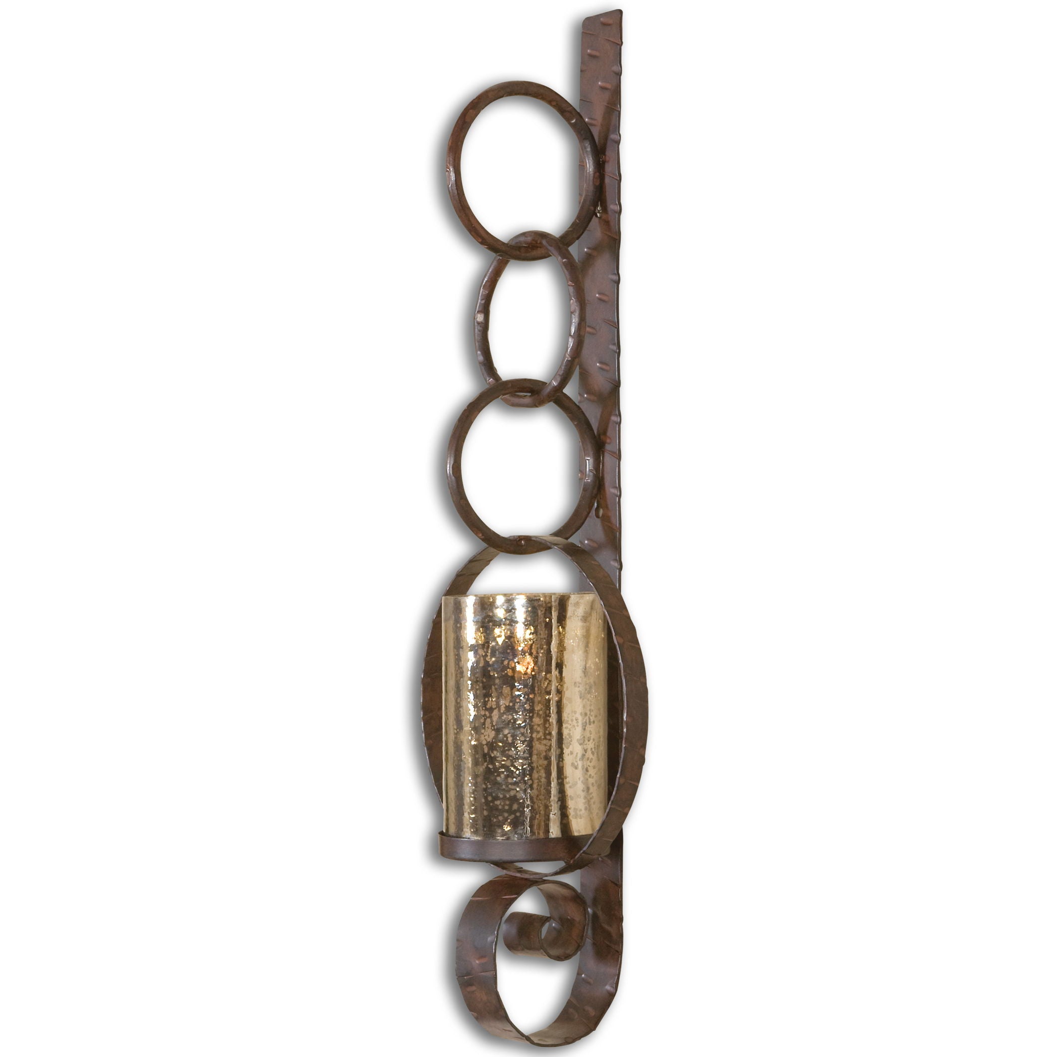 Falconara - Metal Wall Sconce - Dark Brown