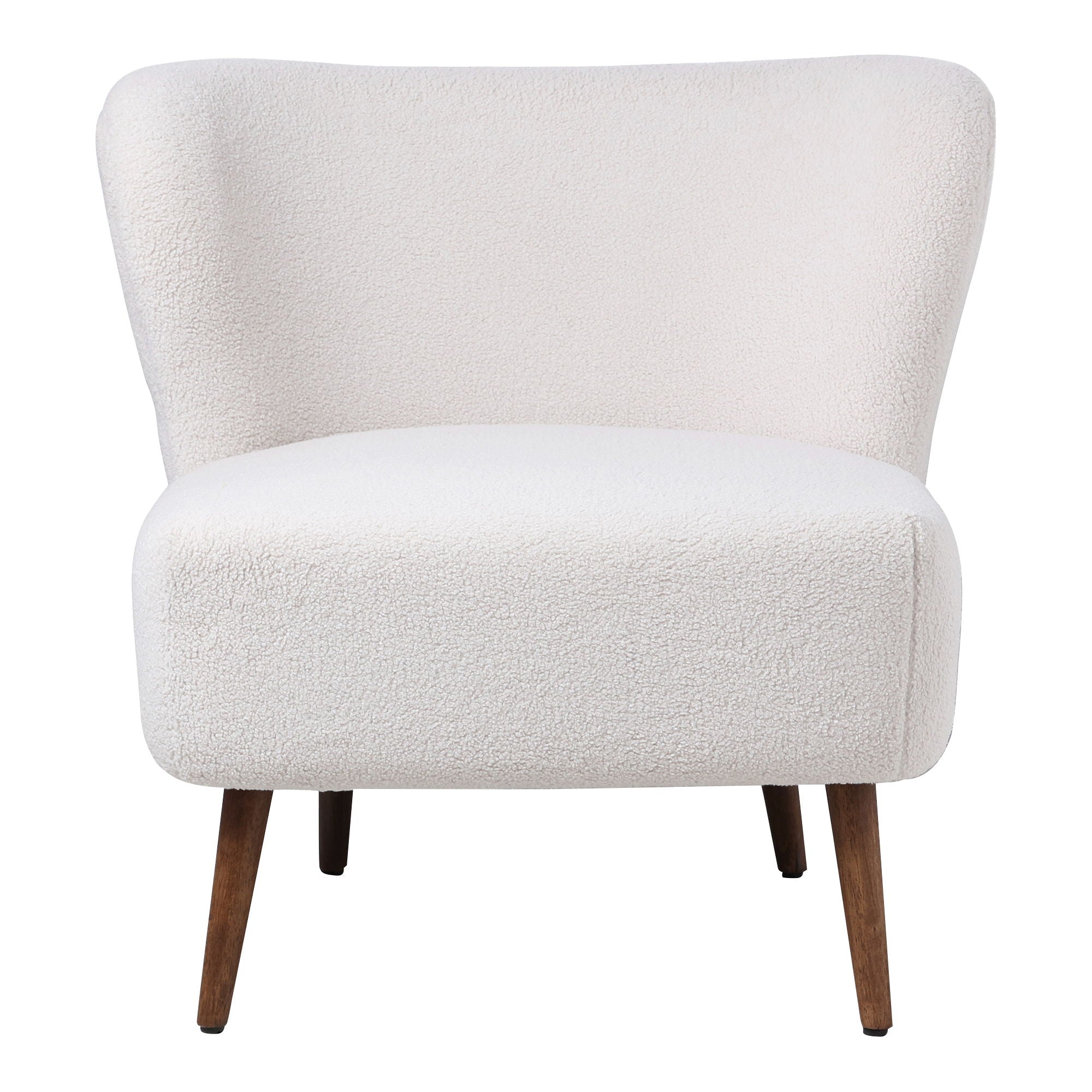 Margot - Accent Chair Vegan Shearling - Off White