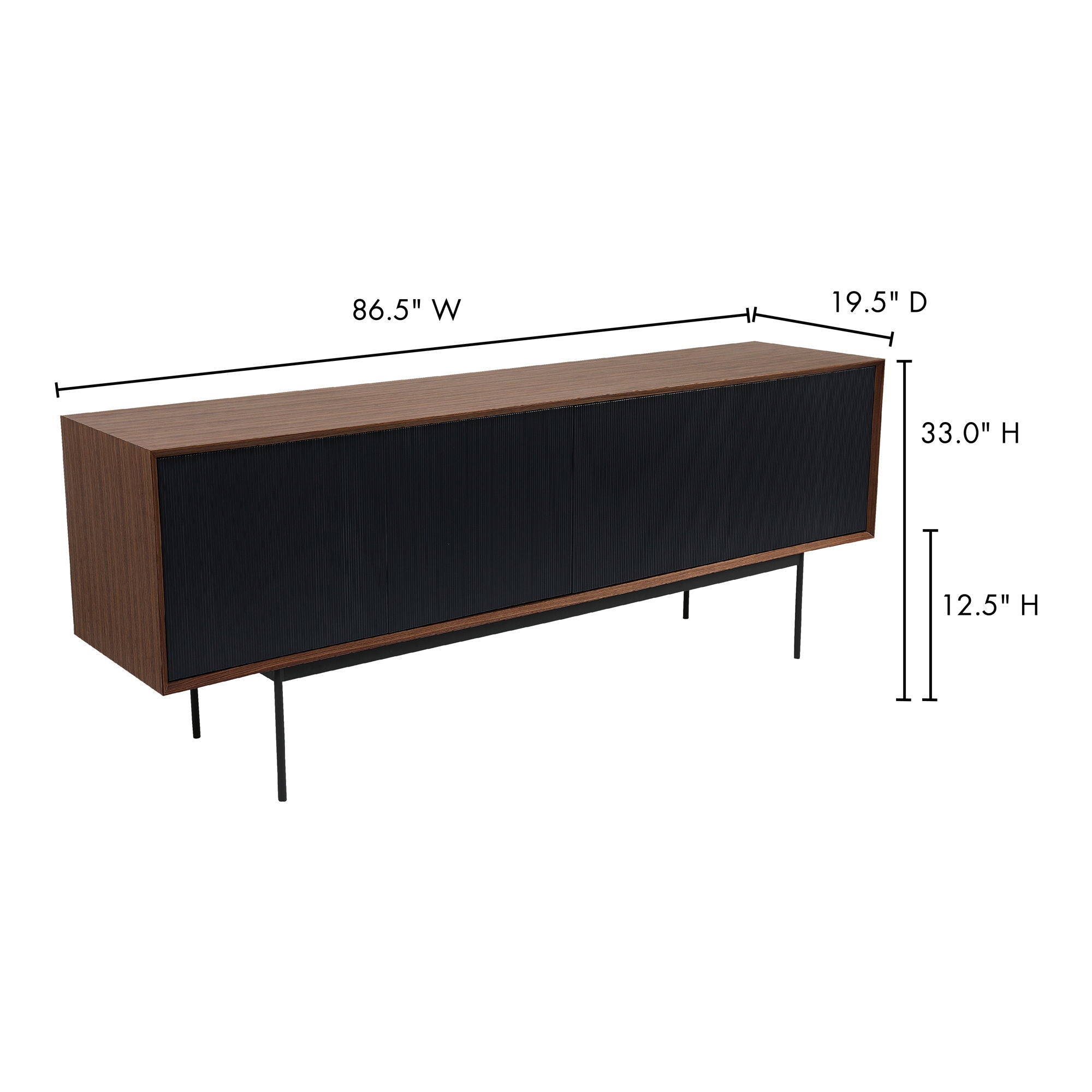 Araya - Sideboard - Walnut Veneer