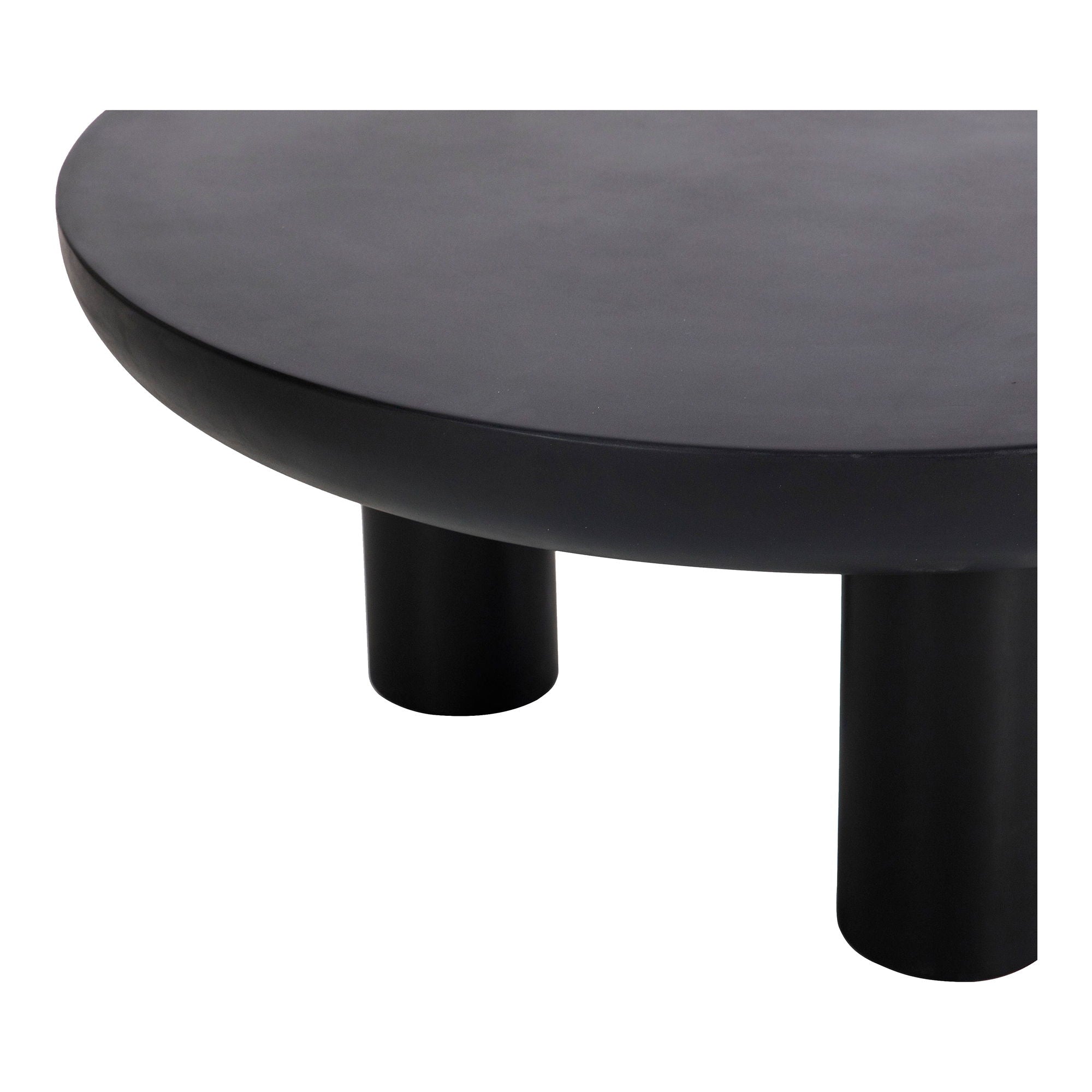 Rocca - Coffee Table - Black - Cement