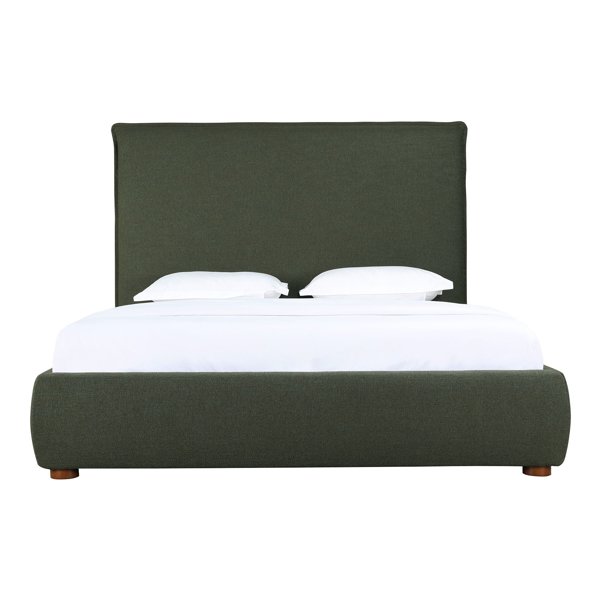 Luzon - King Bed Tall Headboard - Deep Forest