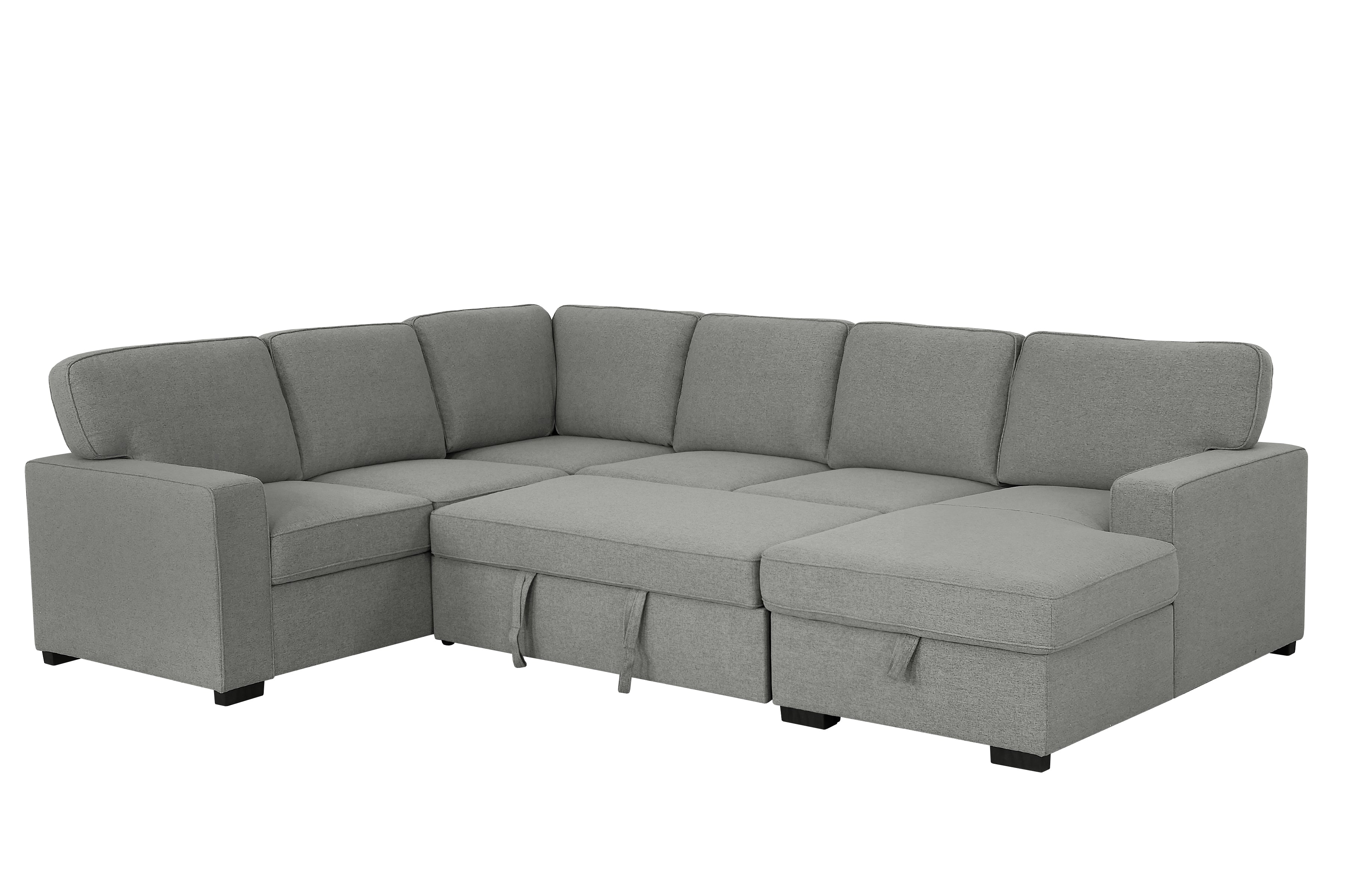 Oversized Sectional with Built-in Sleeper
